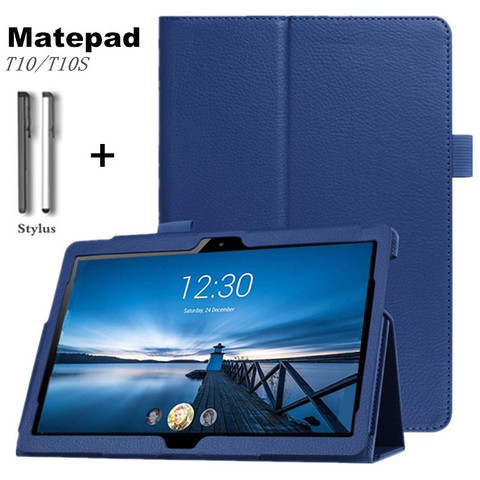 Coque de protection à rabat pour tablette Huawei MatePad T10S, 2022/10.1 pouces, support ► Photo 1/6