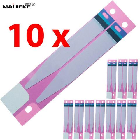 10 pièces MAIJIEKE Ori Batterie Autocollant Adhésif Pour iPhone X 5s 5c 6 6 s 7 8 plus Batterie Ruban Adhésif Bande Onglet Pièce De Rechange ► Photo 1/6