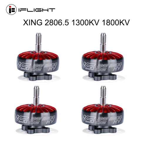 IFlight – moteur sans balais XING x2806,5 2806 1300KV 1800KV, batterie lipo 2-6S pour hélice de cadre FPV 7-8 pouces, Drone de course RC ► Photo 1/6