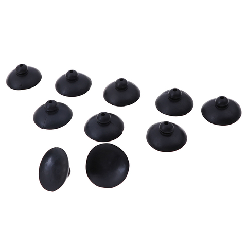 Ventouse à Clip en Silicone souple, 10 pièces, porte-ventouse, pompe pour Aquarium, tuyau d'air, fournitures pour animaux de compagnie ► Photo 1/6