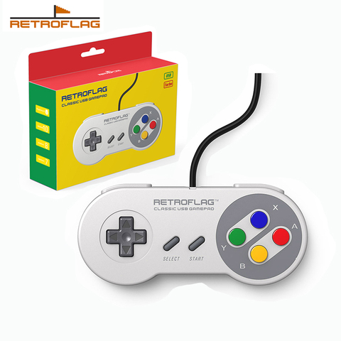 1 ou 2 pièces Retroflag SUPERPi filaire USB manette de jeu contrôleur pour SUPERPi CASE-U CASE-J étui NESPi framboise Pi ► Photo 1/6