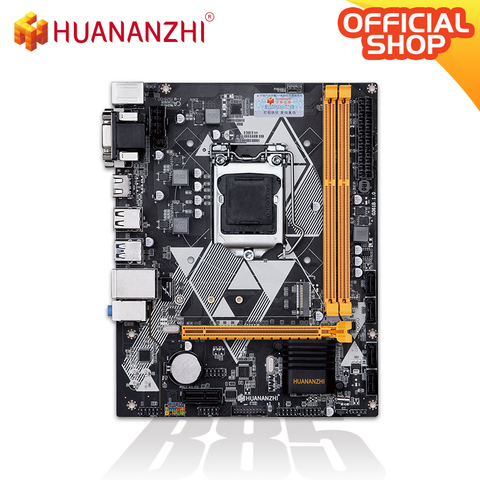 HUANANZHI B85 Carte Mère M-ATX Intel LGA 1150 i3 i5 i7 E3 DDR3 1600MHz 16 GO M.2 SATA3 USB3.0 VGA DVI HDMI Compatible Carte Mère ► Photo 1/1