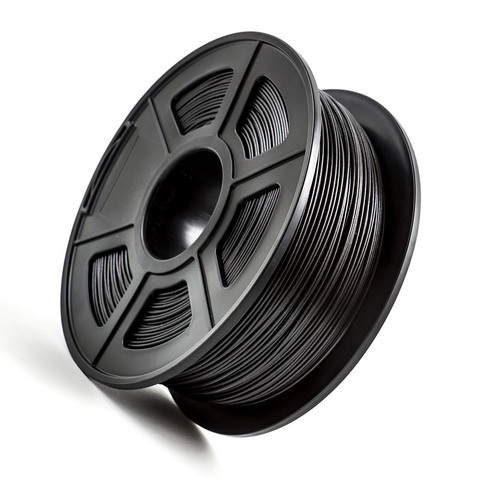 Filament 1kg/2.2lbs d'imprimante de la Fiber 1.75mm 3D de carbone de PETG PLA pour le matériel composé de haute résistance d'imprimante de FDM 3D ► Photo 1/4