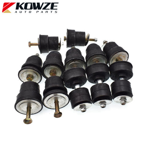 Koaze – coussins de montage, 12 pièces, pour Mitsubishi Montero Pajero 1986 – 2004, Sport 1998 – 2009, MB275630 MB275632 ► Photo 1/5