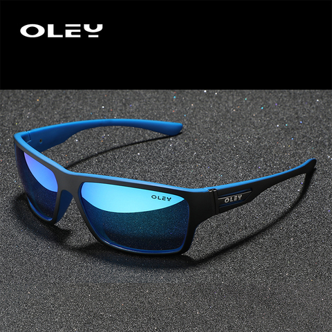 OLEY marque Design 2022 nouvelles lunettes de soleil polarisées hommes mode lunettes pour homme lunettes de soleil voyage pêche Oculos soutien logo personnalisé ► Photo 1/6