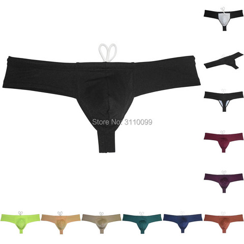 Maillot de bain pour hommes, Bikini bombé avec poche, Cheeky, sous-vêtements ► Photo 1/6