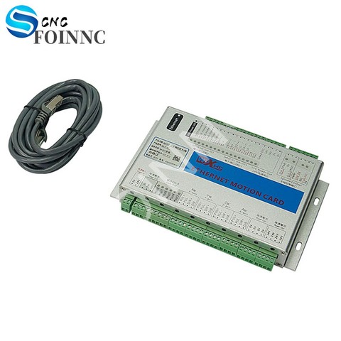 XHC Ethernet Mach3 carte de sortie 3 4 6 axes USB carte de contrôle de mouvement reprendre 2MHz prise en charge pour CNC graveur de tour NEWCARVE ► Photo 1/6