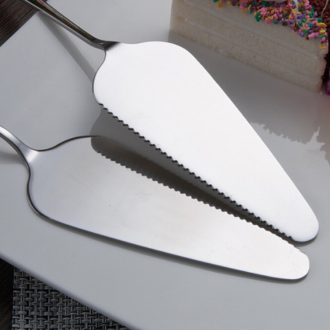 3Type acier inoxydable dentelé bord gâteau serveur lame Cutter tarte Pizza serveur gâteau Cutter pelle cuisine cuisson pâtisserie spatules ► Photo 1/6