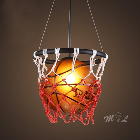 Lampe suspendue en acrylique avec panier de Basket, luminaire décoratif d'intérieur, idéal pour un salon, une chambre à coucher, un Bar, un café ou une boutique ► Photo 1/6