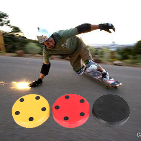 Bloc coulissant 2 pièces avec Firestones Super Cool étincelles flammes pour planche à roulettes Longboard gants coulissants paume rondelle Protection des mains ► Photo 1/6