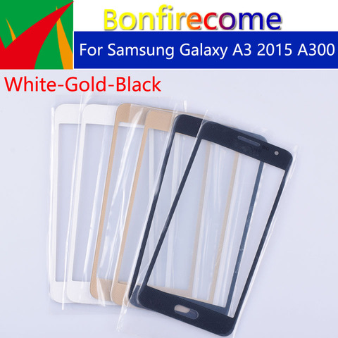 Écran tactile extérieur en verre de remplacement, 4.52 pouces, pour Samsung Galaxy A3 2015 A300 A300F A300H ► Photo 1/5