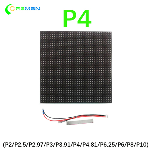 Module de matrice de points led p4 32x32, module de panneau d'écran pixel 4mm ► Photo 1/6