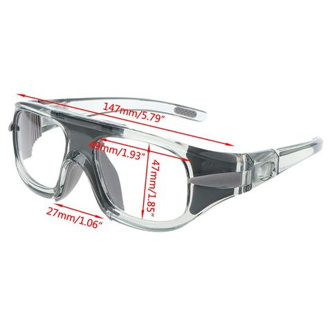 Lunettes de sport, protection des yeux, Football, basket-ball, cadre optique, jambes miroir amovibles, myopie ► Photo 1/5