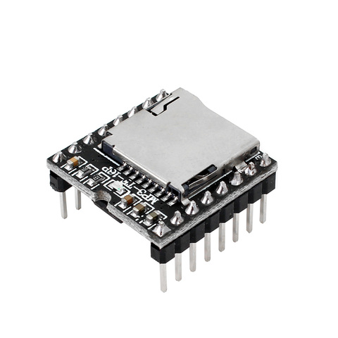 Carte TF U disque Mini MP3 DFPlayer Audio Module vocal carte pour Arduino DFPlay lecteur en gros ► Photo 1/6