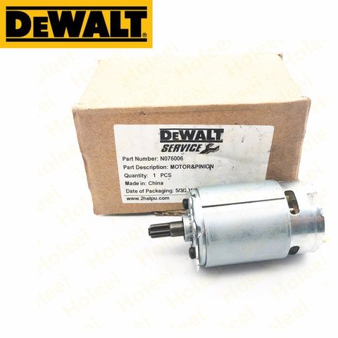 Moteur à 7 dents CCW15, pièces N076006 N021162 pour DeWALT 10.8V DCF813 DCF815 DCF805, perceuse sans fil ► Photo 1/4