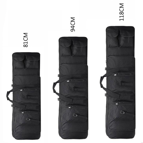 Sac de pistolet tactique armée militaire Sniper pistolet transporter mallette à fusil Paintball Airsoft étui sac à dos tir accessoires de chasse sacs ► Photo 1/6