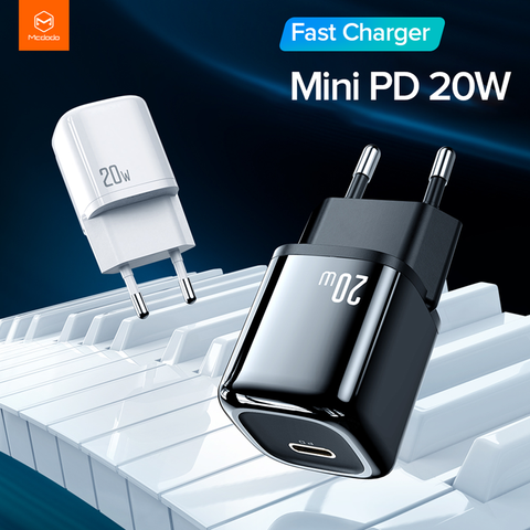 MCDODO – chargeur USB type-c 20W PD, charge rapide, adaptateur de téléphone portable pour iPhone 12 11 Pro Max X Huawei Xiaomi mi 10 Redmi Samsung ► Photo 1/6