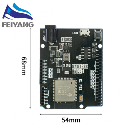 ESP32 pour Wemos D1 Mini pour Arduino UNO R3 D1 R32 WIFI sans fil Bluetooth carte de développement CH340 4M mémoire une ► Photo 1/6