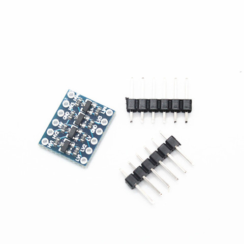 5 pièces 4 canaux IIC I2C convertisseur de niveau logique Module bidirectionnel 5V à 3.3V ► Photo 1/2