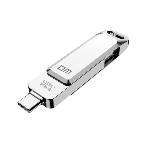 DM PD168 DM USB C Type C USB3.0 lecteur Flash PD168 32GB 64G 128G 256G pour android SmartPhone mémoire MINI clé Usb ► Photo 1/6