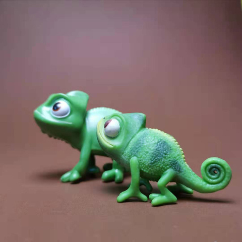 Caméléon/maison de poupée/miniature/joli mignon/fée nain de jardin/mousse terrarium décor/artisanat/bonsaï/fournitures de travaux manuels/figurine/modèle/jouet ► Photo 1/4