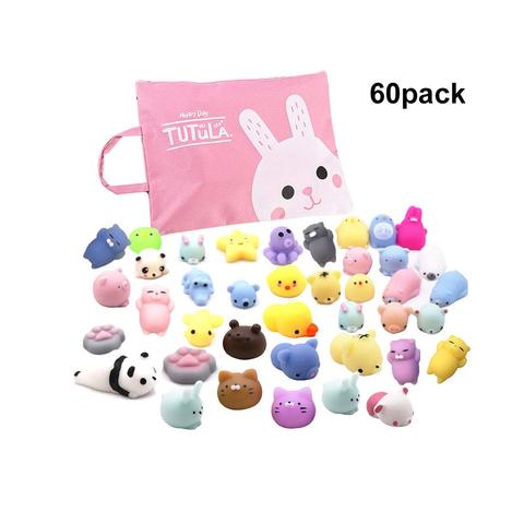 Mochi – jouets Squishy avec sac mignon, jouets de récompense pour enfants, Kawaii moj moj, cadeau pour adultes ► Photo 1/6