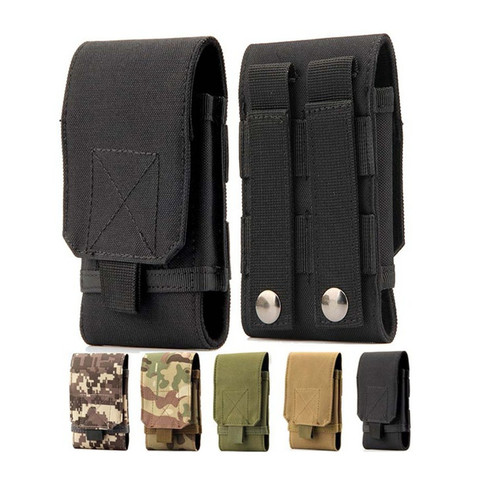 Sports de plein air étui crochet boucle ceinture téléphone housse sac pochette pour 6 pouces téléphones pour xiaomi pour huawei pour batterie d'alimentation ► Photo 1/6