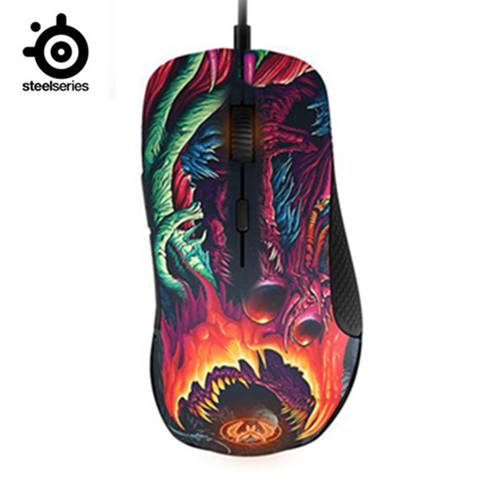 Original Steelseries Rival 300 CSGO Rival 300S / 310 Fade édition optique dégradé souris de jeu 7200CPI pour LOL DOTA2 ► Photo 1/6