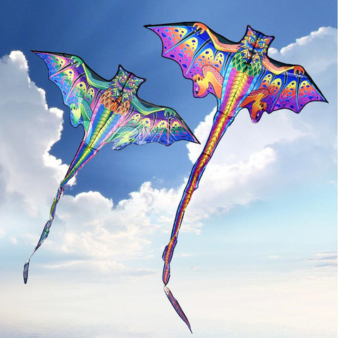 Cerf-volant de dragon 3d pour enfants, jouets en nylon, cerf-volant volant, ligne de cerf-volant weifang oiseaux, usine ikite, aigle, livraison gratuite ► Photo 1/6