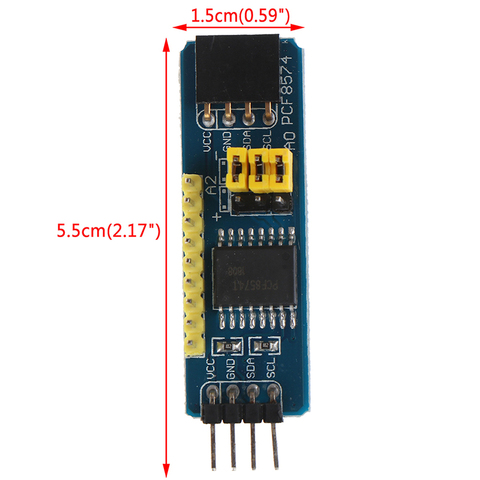 Module d'extension GPIO et Raspberry PCF8574 I2C 8 bits, une pièce ► Photo 1/6