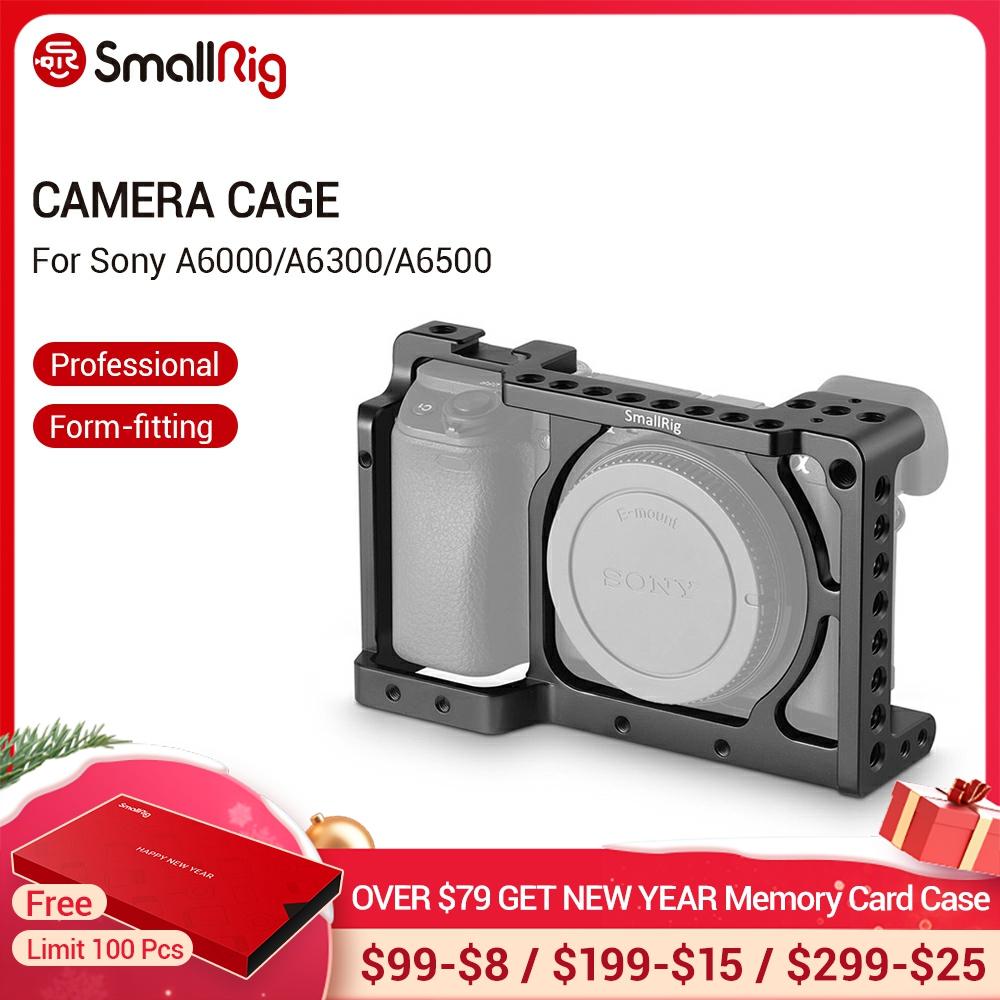 SmallRig – Cage de caméra en alliage d'aluminium pour Sony A6000/A6300/A6500 ILCE-6000/ILCE-6300/A6500/Nex-7, pour montage sur trépied moniteur-1661 ► Photo 1/6