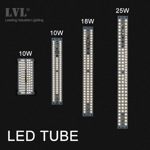 Lumière de Tube de LED 7W 10W 18W 25W 36W 40W 220V ampoule de LED économiseuse d'énergie de remplacement de lumière de Source de modification ► Photo 1/6
