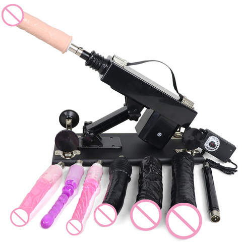 FREDORCH sexe Machine automatique avec des accessoires de gode Masturbation féminine pistolet de pompage produits sexuels jouets pour adultes Fuckmachines ► Photo 1/6