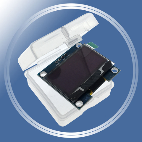 Module d'affichage blanc et bleu IIC I2C 1.3x64, 1.3 pouces, 1 pièces, Module d'affichage pour Arduino IIC I2C communiquer ► Photo 1/6