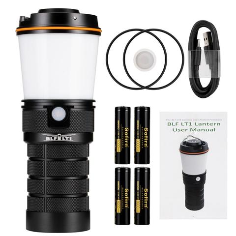 Sofin-lanterne de Camping Super brillante Rechargeable Rechargeable, lampe torche à couleur Variable LED K-2700K, BLF LT1, 5000 ► Photo 1/6