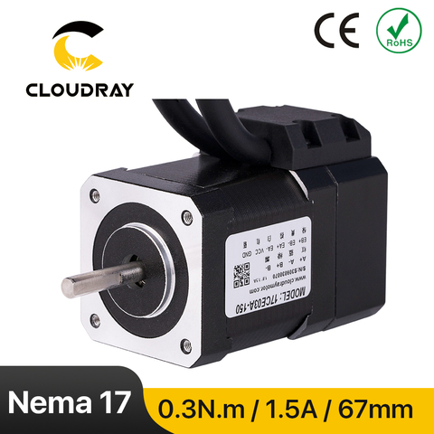 Cloudray Nema 17 moteur pas à pas 0.3N.m 1.5A servomoteur pas à pas en boucle fermée avec encodeur pour imprimante 3D CNC ► Photo 1/6