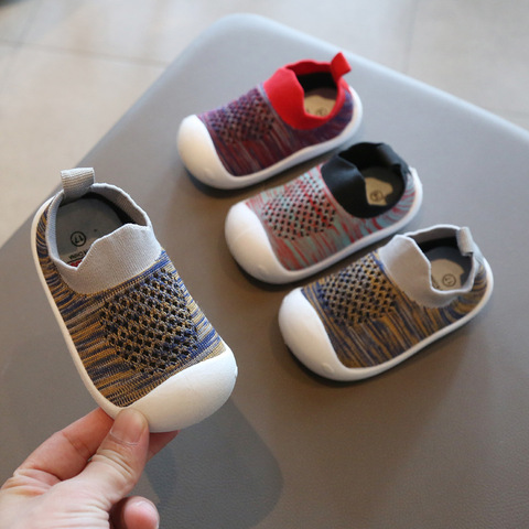 Chaussures à semelles souples antidérapantes pour bébés, chaussures pour premiers marcheurs, 2022, nouvelle collection chaussures décontractées, printemps et automne, chaussures décontractées ► Photo 1/6