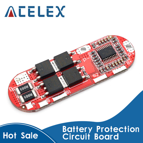 Module de Circuit imprimé de Protection de batterie au Lithium, Bms 1s 2s 10a 3s 4s 5s 25a Bms 18650 Li-ion Lipo, Pcb Pcm 18650 ► Photo 1/6