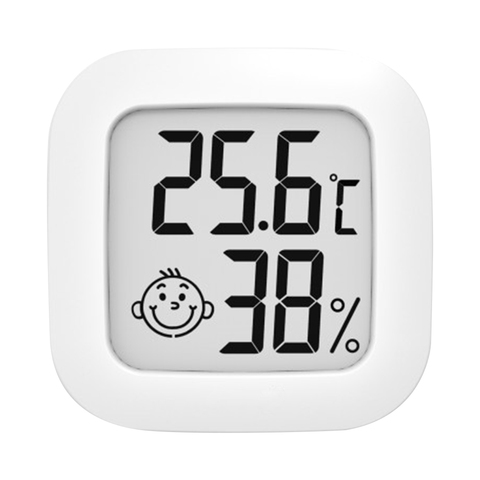 Compteur d'humidité de la température intérieure Mini hygrothermographe numérique thermomètre hygromètre Instrument de mesure précis ► Photo 1/1