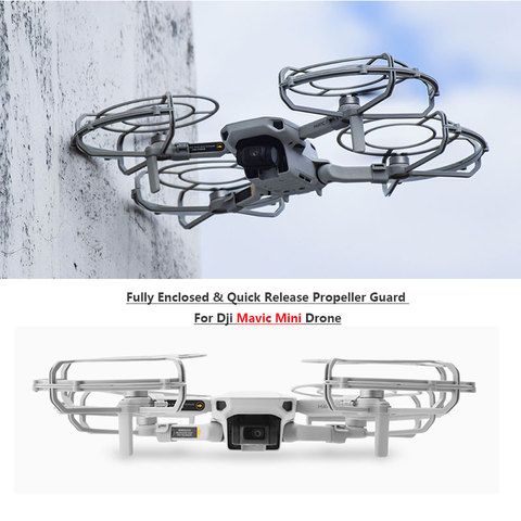 Protecteur d'hélice entièrement fermé pour Dji Mavic Mini Drone garde d'hélice 4726 accessoires couvercle de ventilateur d'aile pour accessoire mavic mini 2 ► Photo 1/6