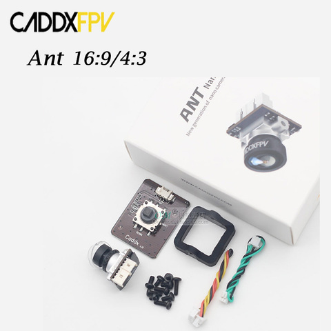 Caddx – caméra FPV ultralégère Ant 1200TVL Global WDR avec OSD 2g, 4:3/16:9, pour Drone RC Tinywhoop ► Photo 1/4