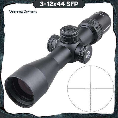 Optique vectorielle Veyron SFP 3-12x44 lunette de visée Ultra compacte fusil à Air comprimé portée deuxième plan Focal pistolet à Air comprimé 1/10 MIL AR15 .223 7.62 ► Photo 1/6