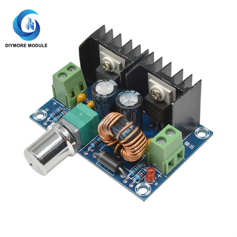 Module convertisseur Buck réglable, régulateur de tension, pilote LED, XL4016 200W 8A DC-DC, alimentation 4-40V à 1.25-36V ► Photo 1/6