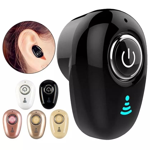 S650 Mini Bluetooth écouteur sans fil dans l'oreille Invisible écouteurs mains libres casque stéréo casque avec micro pour iPhone 12 Huawei ► Photo 1/6