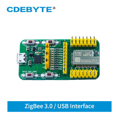 EFR32 carte de Test Port USB 2.4GHz ZigBee 3.0 Kit de Test pour Module émetteur-récepteur E180-ZG120B à domicile intelligent ► Photo 1/5