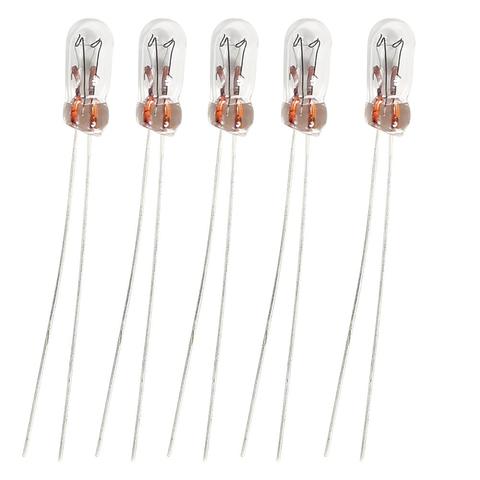 VODOOL T3 14V 0.56W 3mm ampoule voiture tableau de bord Audio indicateur de vitesse lumière Instrument éclairage jaune lumière ambre ampoules pour Toyota ► Photo 1/6