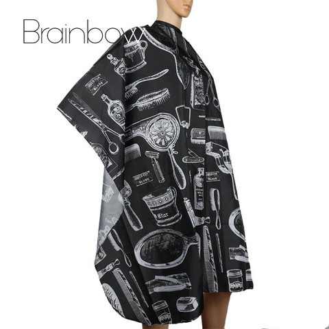 Brainbow – Cape de coiffeur 140x115cm, robe de barbier pour coupe de cheveux, tissu imperméable ► Photo 1/6