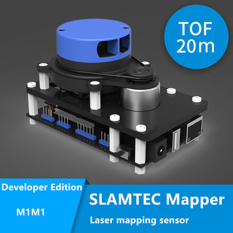 RPLIDAR – capteur lidar à 20 mètres, pour l'extérieur, SLAM tec Mapper M1M1, construction de cartes et positionnement SLAM, Compatible avec ROS ► Photo 1/1