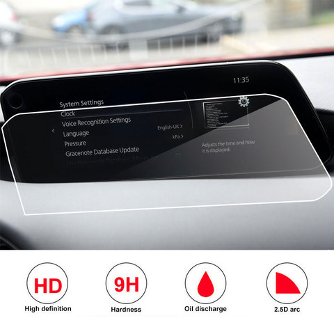 Protecteur d'écran, Film de protection en verre trempé pour Mazda 3, 8.8 pouces 2022, Auto, autocollant ► Photo 1/2