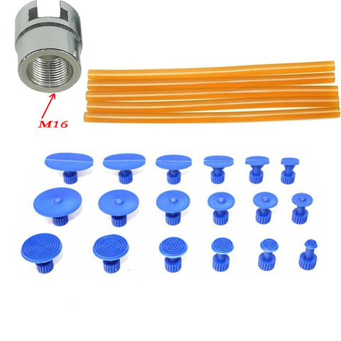 Adaptateur de marteau inverse d'outil de retrait de dent automatique avec des ventouses pour la Conversion marteau de glissière de retrait de Dent de réparation de Dent sans peinture ► Photo 1/6